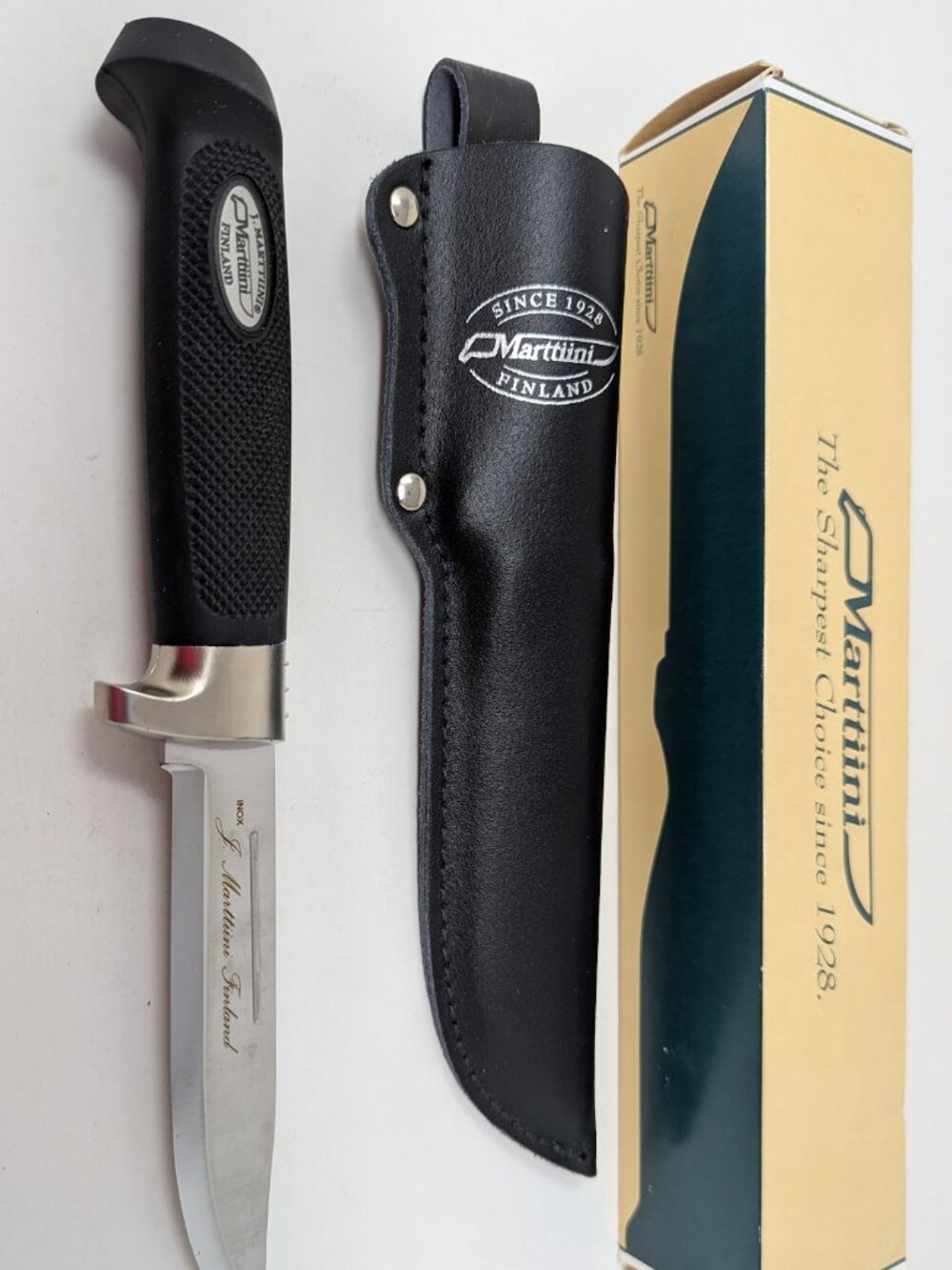 (NOS) Marttiini Big Game Condor (or Hunter) knife 5" fixed blade 10" overall
